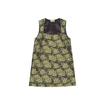 GANNI Sleeveless Dresses Women's Green