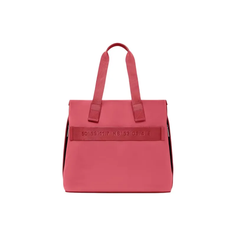 RIMOWA Recycled Nylon With Leather Tote Bag, Shopping Bag, Handbag Women's Red-2