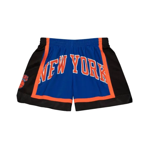 Mitchell Ness Casual Shorts Women's Blue Black