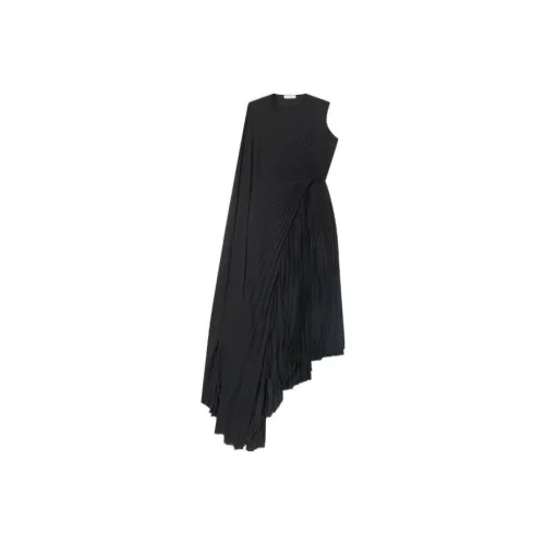 Balenciaga Sleeveless Dresses Women's Black