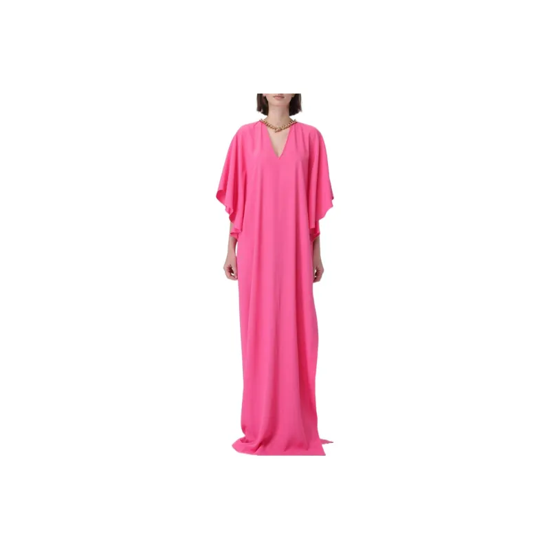 MOSCHINO Short-Sleeved Dresses Women's Rose Red-0