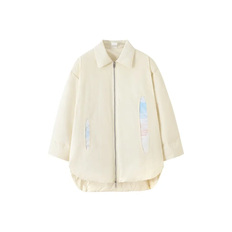 CONP Puffer Jacket Women's Light Yellow-0