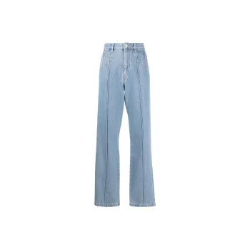 ISABEL MARANT Logo Patch Nadege Jeans