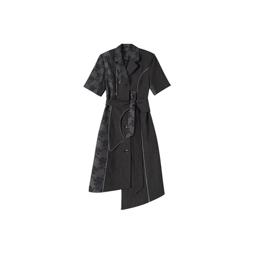 AnnoMundi Short-Sleeved Dresses Women's Gray