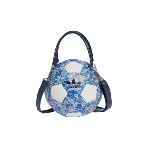 Adidas Originals Polyurethane One Shoulder Handbag Women's Blue
