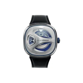 SEVENFRIDAY ME Collection Automatic Mechanical Movement Men's Watches Watch 44.5*44mm Blue Dial