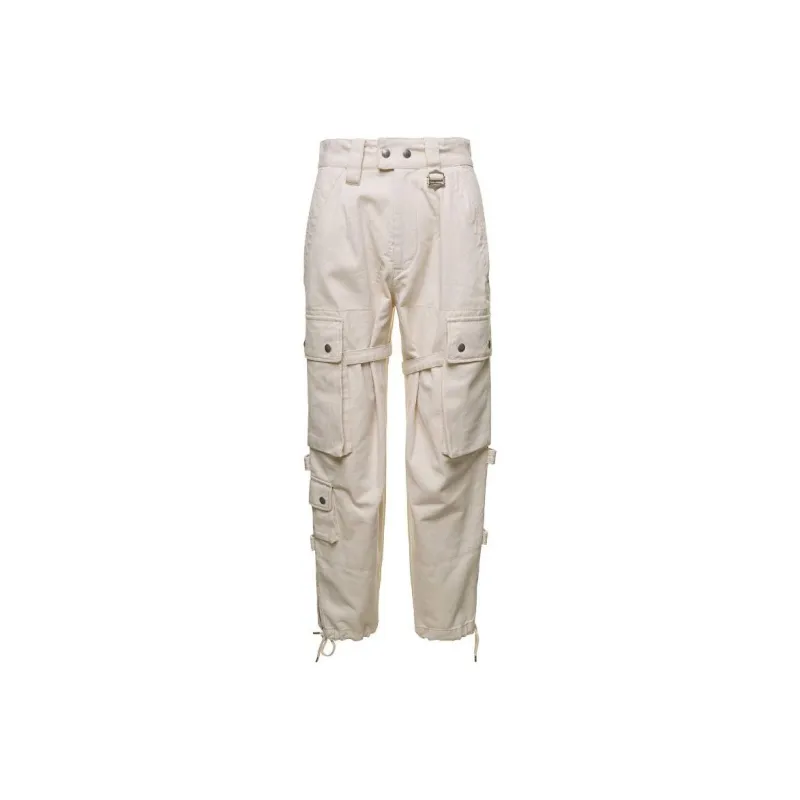 ISABEL MARANT Elore Cargo Trousers-0