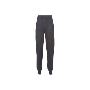PRADA SS23 Knitted Sports Pants Women's Black