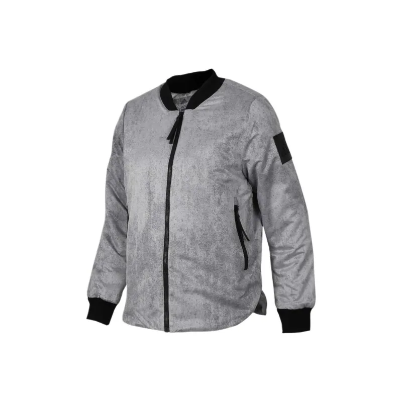 Adidas W BOMBER Puffer Jacket Women's Gray-0