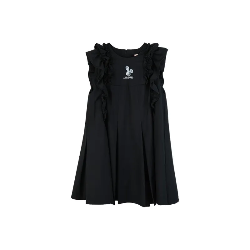 LALABOBO Sleeveless Dresses Women's Black-0