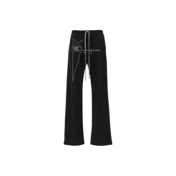 RICK OWENS X Champion Dietrich Logo embroidered Track Pants