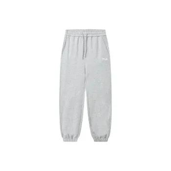 FILA Knitted Sports Pants Women's Cloud Gray Heather Gray