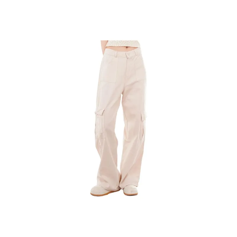 YuChaJia Jeans Women's Apricot-0