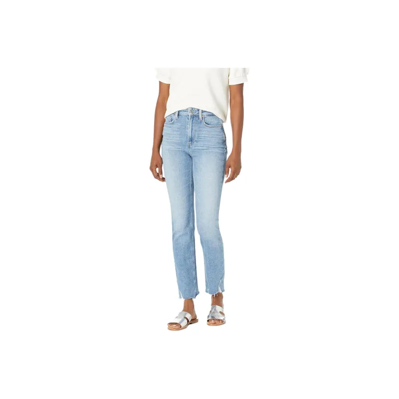 PAIGE Mid rise Straight leg Jeans-0