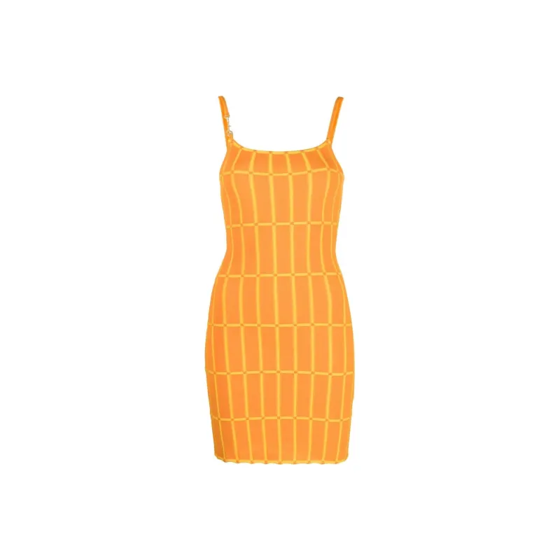 Jacquemus Slip Dresses Women's Orange-0