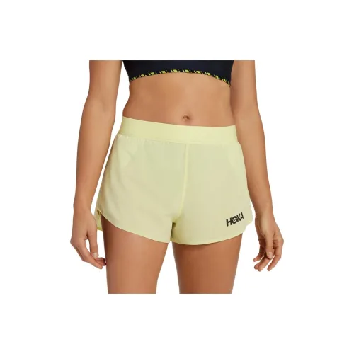 HOKA ONE ONE Casual Shorts Women's Glowing Green