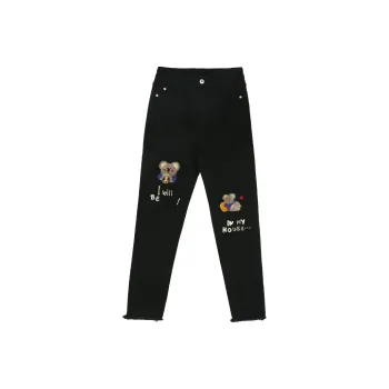 LALABOBO Jeans Women's Black Denim