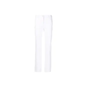 Givenchy Logo Plaque Straight Leg Trousers