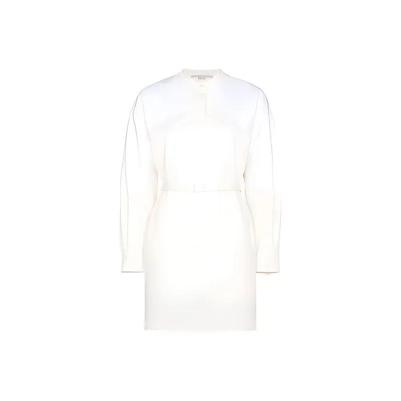 Stella McCartney Long Sleeved Dresses Women's White-0