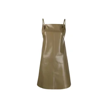 NANUSHKA Vegan Leather Mini Dress