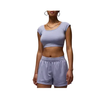 JORDAN Sport Women's Short Sleeve Knit Crop Top