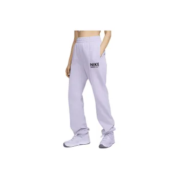 Nike Sportswear Fleece Trousers Casual Pants Women's Purple