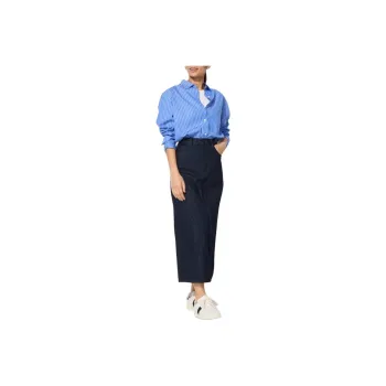 UNIQLO Denim Long Skirts Women's Navy Blue