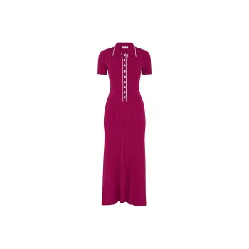 Anna Quan Penelope Knitted Maxi Dress