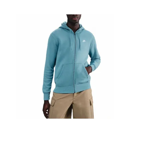 nike today Club Men's Full Zip Fleece Hoodie