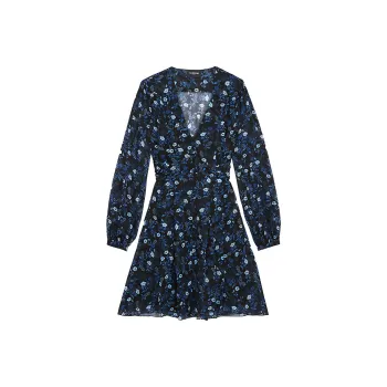 THE KOOPLES Long-Sleeved Dresses Women's Blue