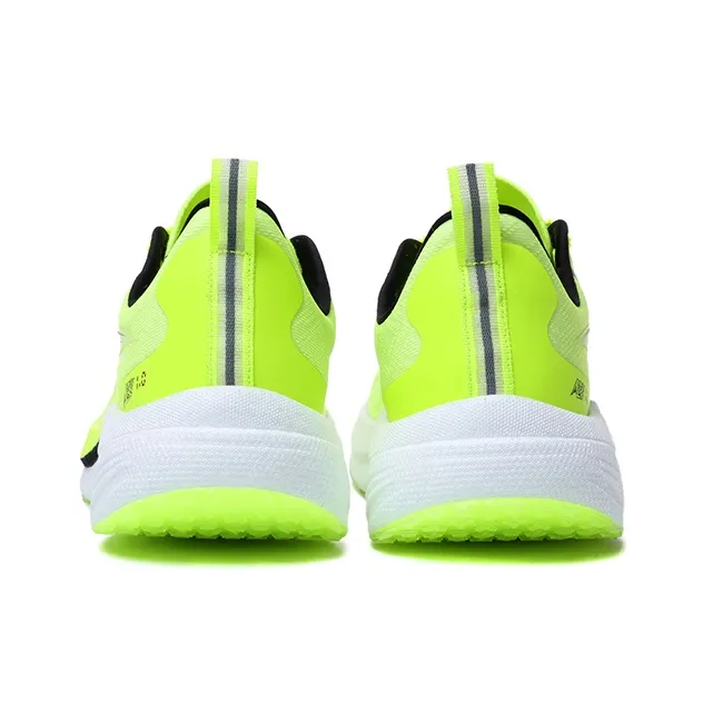 HBRK Running Shoes Unisex Low Top White/Green-4