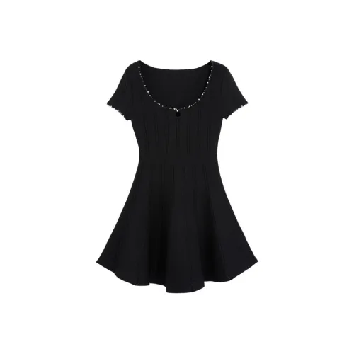 Bebe SS24 Short Sleeved Dresses Women's Black