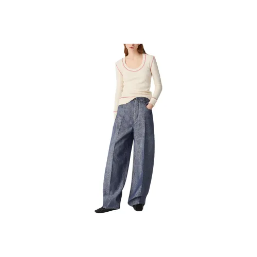 Bottega Veneta SS25 Jeans Women's Blue