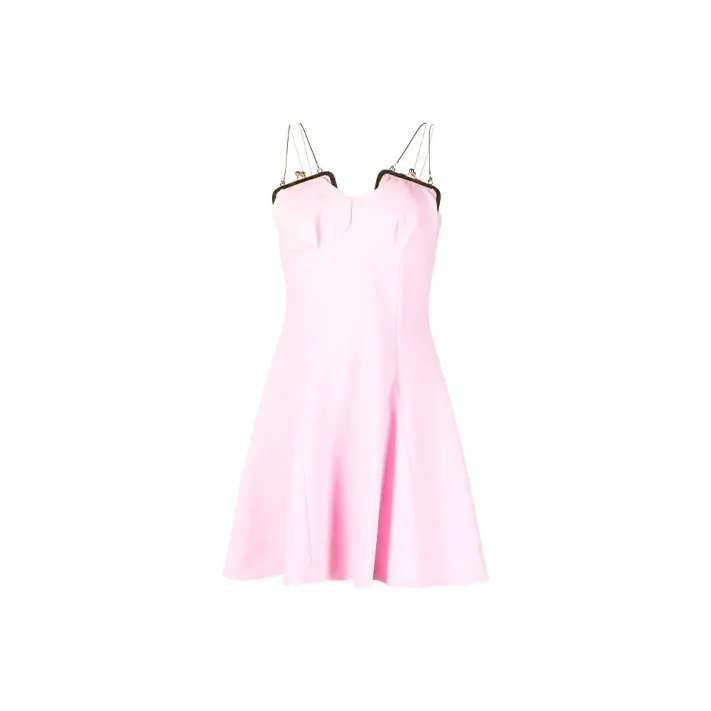 MOSCHINO Sleeveless Dresses Women's Pink-0