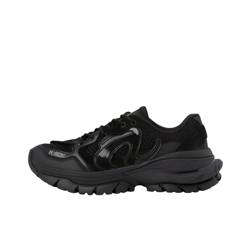 NERDY Abrasion Resistant Low Top Casual Shoes Unisex Black-0