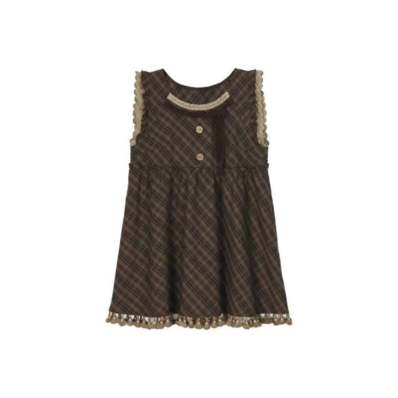 Snbl Short Sleeved Dresses Women's Brown-0