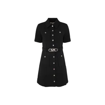 MICHAEL KORS Belted Shirt Dress