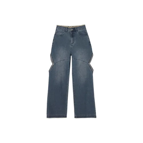 EPTISON WOMAN 데님 블루 여성 청바지
