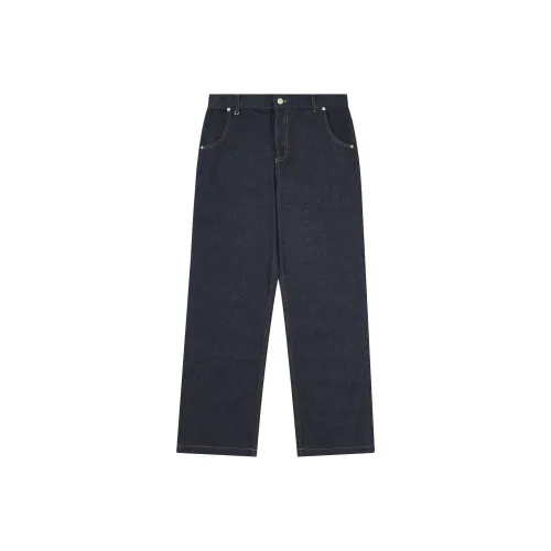 Safarispot 1/2 ROUX BASE UNIFORM LIGHT DENIM PANTS Jeans Women's BLUE/Blue