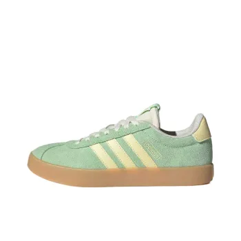 Adidas VL COURT 3.0 Low Top Skateboard Shoes Women's Light Neon Green