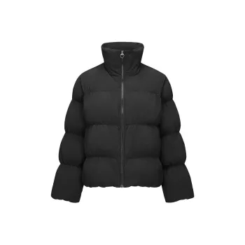 Skechers Basic Sports Series Puffer Jacket Women's Carbon Black