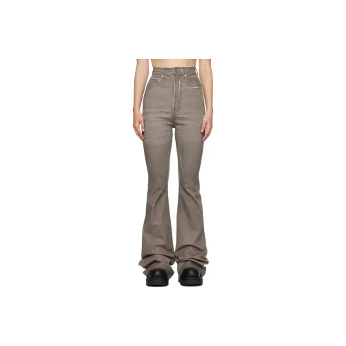 Rick Owens DRKSHDW Jeans Women's Stone Color