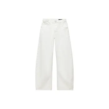 ZARA ZW Series Jeans Women's White