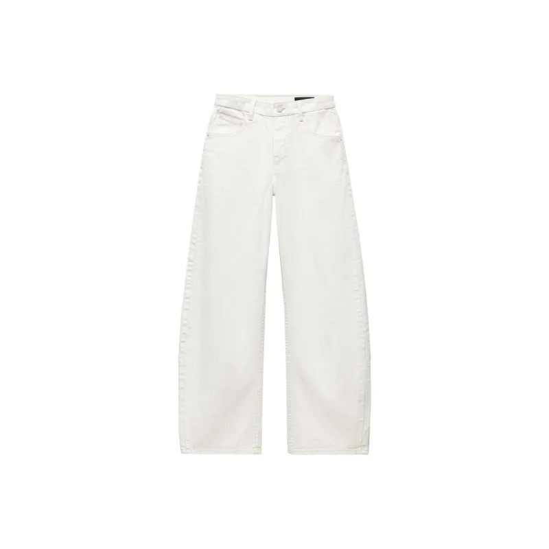 ZARA ZW Series Jeans Women's White-0