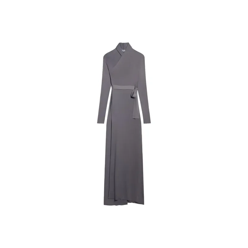 Balenciaga FW21 Long-Sleeved Dresses Women's Gray-0