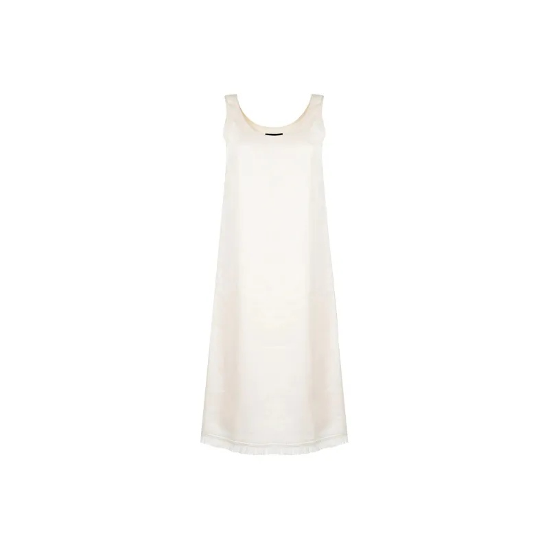 THEORY Sleeveless Dresses Women's White-0