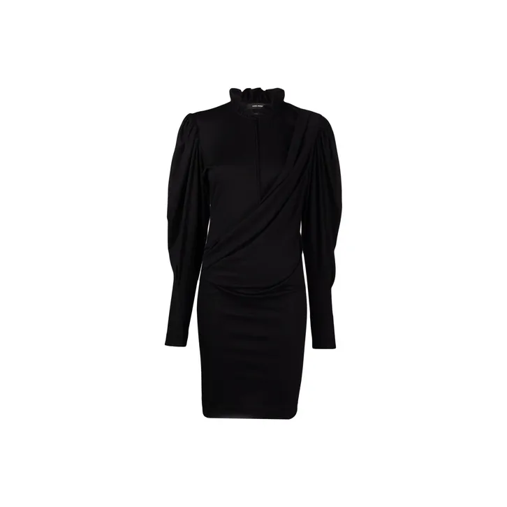 ISABEL MARANT Long-Sleeved Dresses Women's Black-0