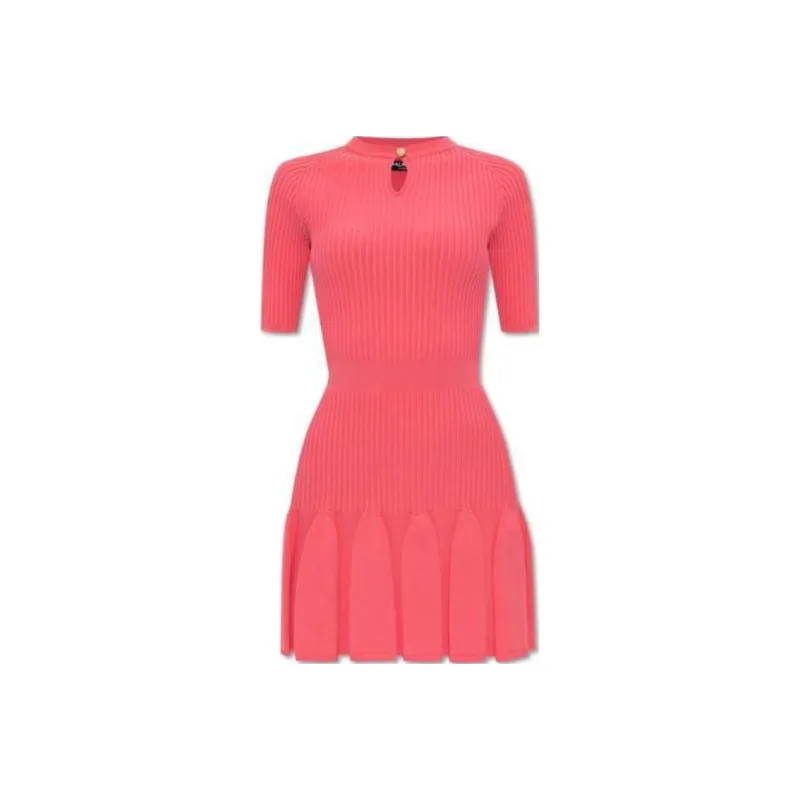 BALMAIN Flared Knit Dress-0