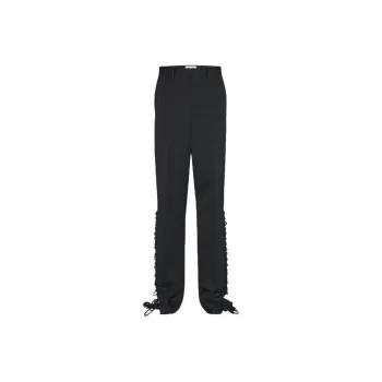 Jean Paul Gaultier Mid Rise Lace Up Trousers