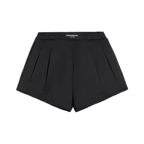 LiNing x HAIZHENWANG CF Tracing Training Collection Casual Shorts Women's Black